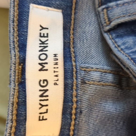 Flying Monkey Platinum size 24 color blue jeans - Picture 4 of 5